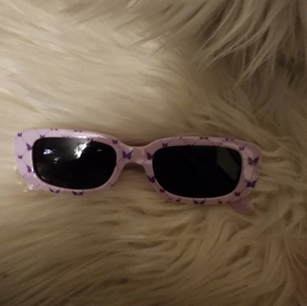 Dolls Kill Purple Butterfly Sunglasses‎ NWT